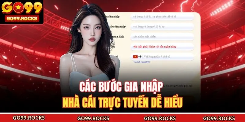 Các bước gia nhập nhà cái trực tuyến dễ hiểu