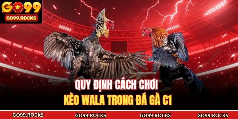 Quy định cách chơi kèo Wala trong đá gà C1